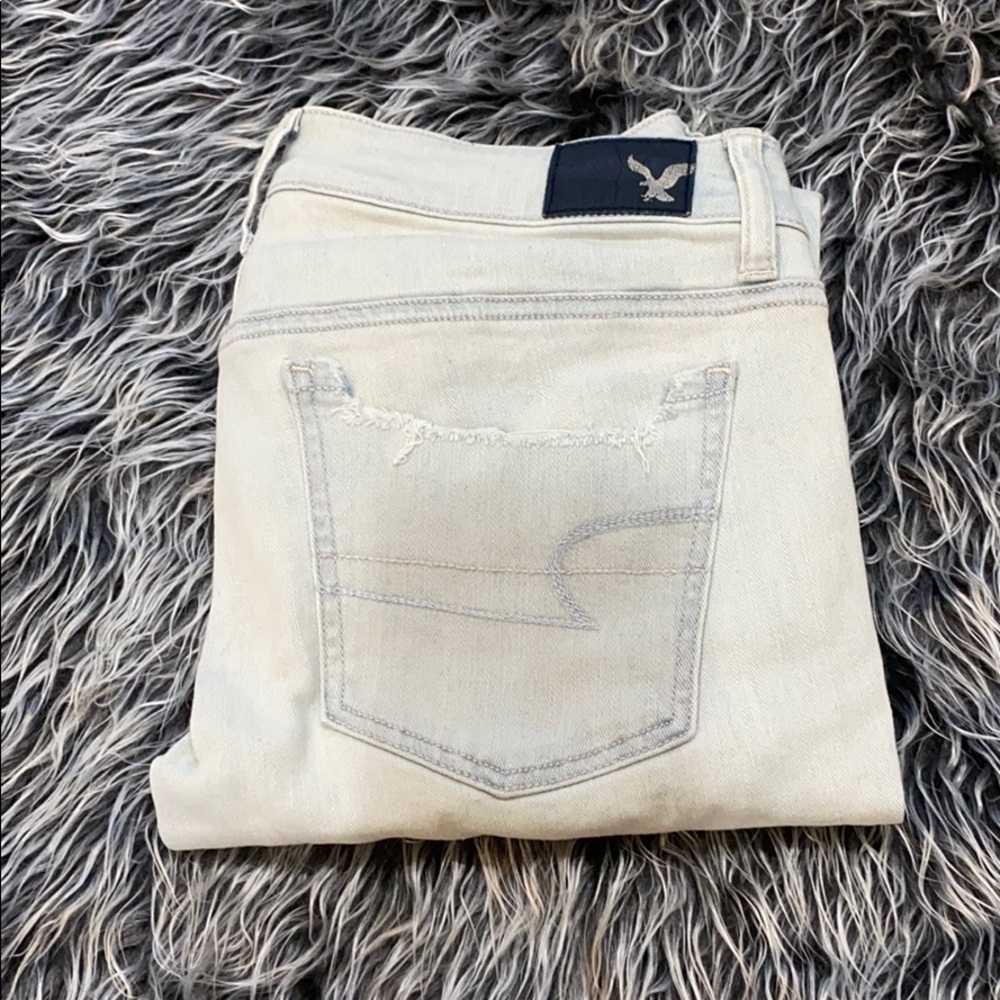 American Eagle Super Low Rose Jeggings